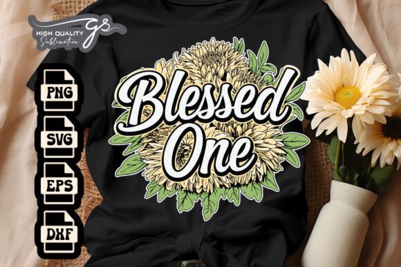 Blessed One with Arrow Jesus Floral SVG: A Crafts and Graphics Gem