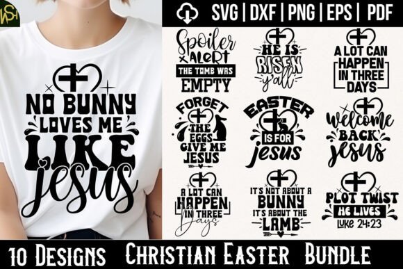 Christian Easter Bundle: Perfect for Festive Crafts and Graphics