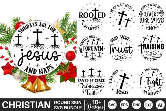 Christian Round Sign SVG Bundle: A Designer's Review