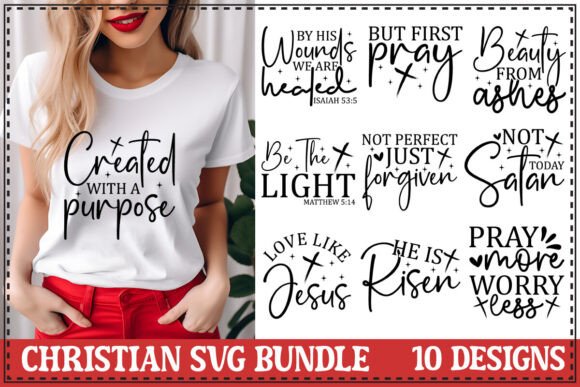 Christian SVG Bundle: A Versatile Graphic for Local Crafts