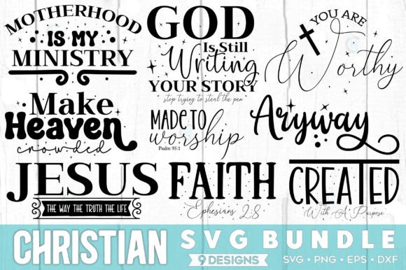 Free Christian SVG Bundle: A Graphics Essential for Crafts