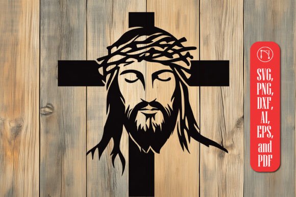 Jesus and Cross Laser Cut SVG: A Faithful Craft for Graphics