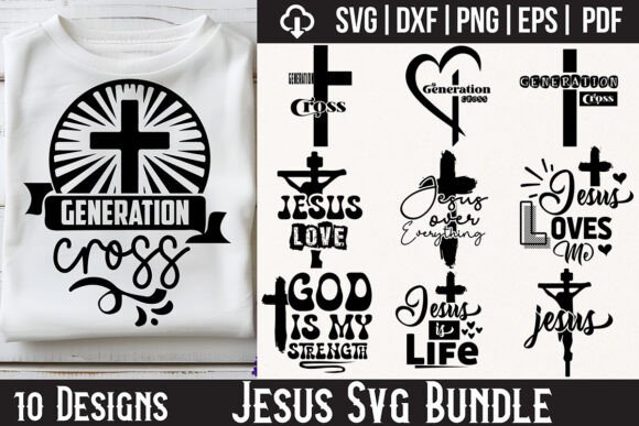 Jesus SVG Bundle: A Versatile Graphics Tool for Crafts