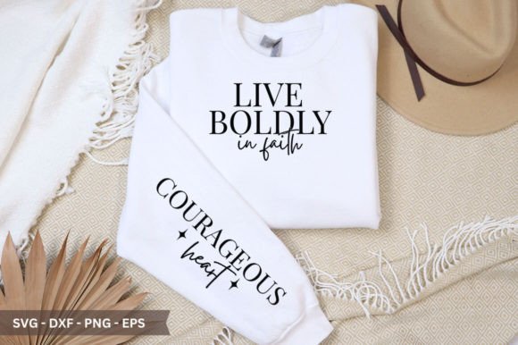 Live Boldly in Faith Sleeve SVG: A Design Review