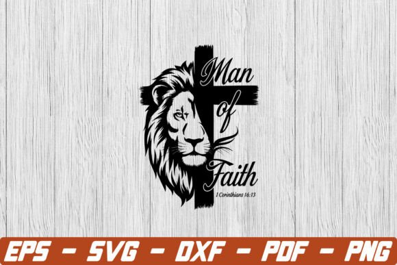 Man of Faith SVG: A Perfect Blend for Crafts and Graphics