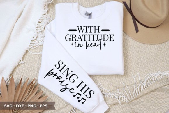 With Gratitude in Heart Sleeve SVG: A Detailed Review