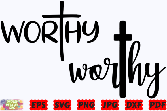 Worthy SVG Religious Graphics for Crafts and Branding
